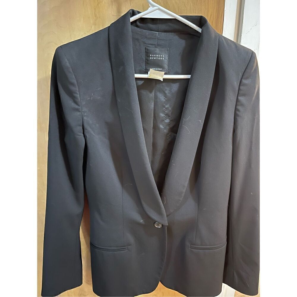 Barney’s New York Women’s Jacket Black Size 10 Vintage